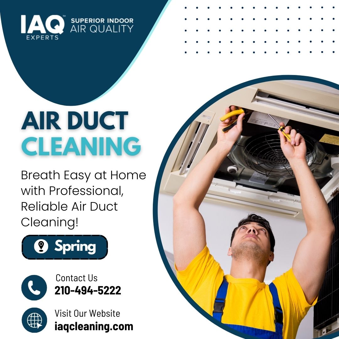 Air Duct Cleaning In Spring